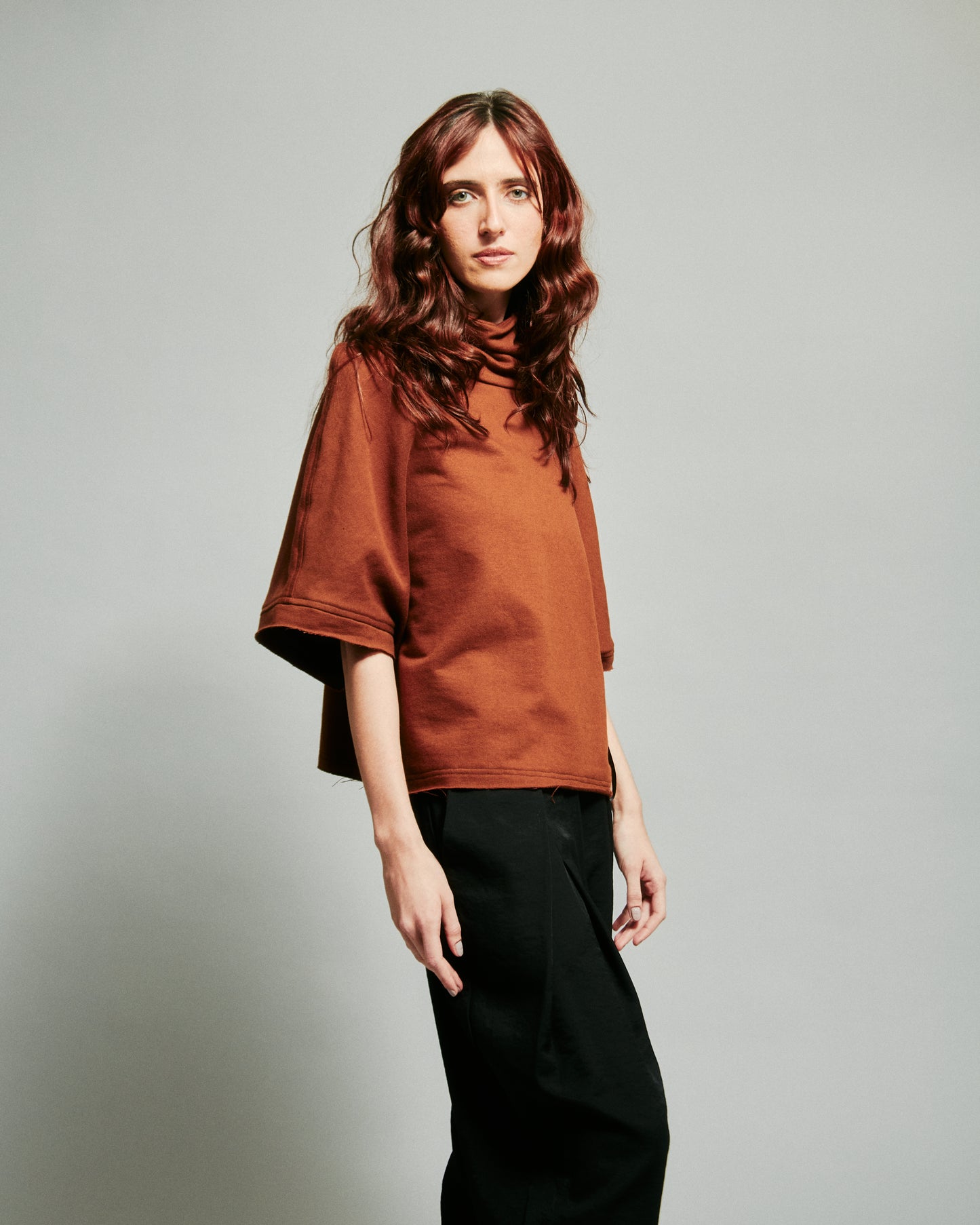 Blusa Toyama Marrom